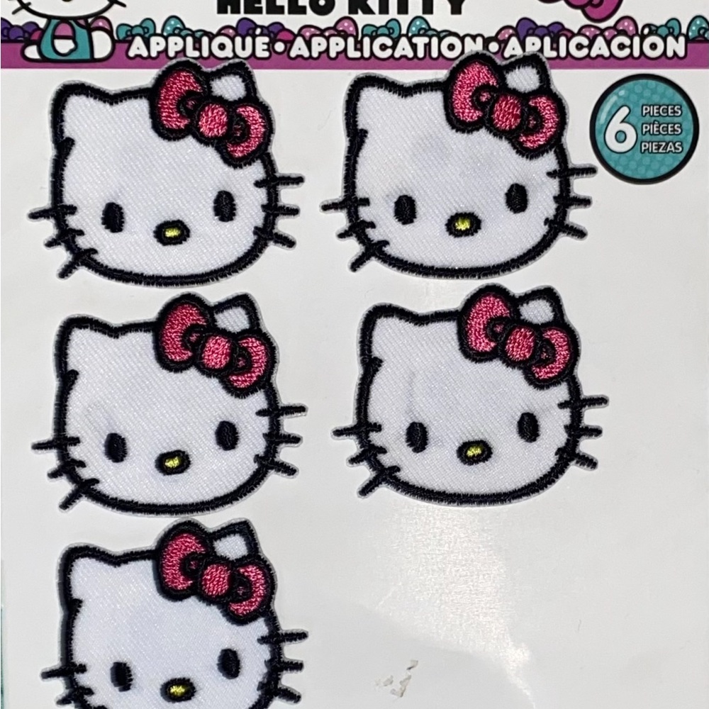 hello kitty iron on patches